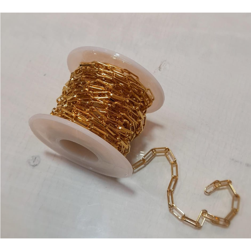 Cadena metal enchapado en Oro 18k