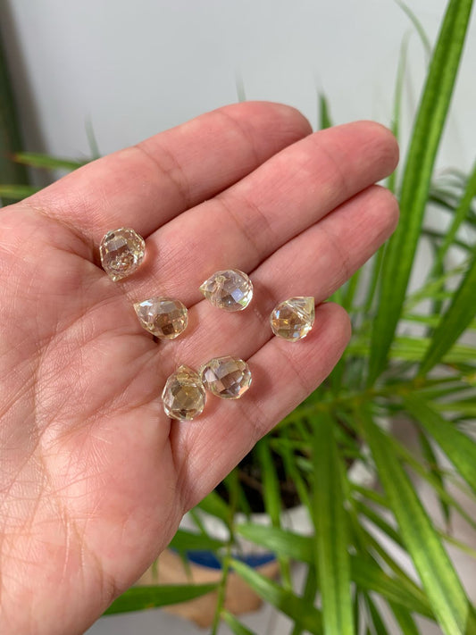 Gotas de puntos de luz transparentes (10 unidades)