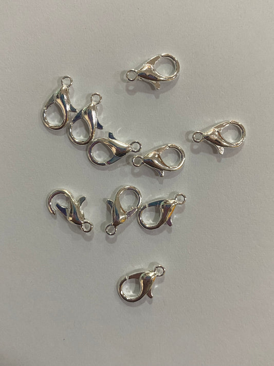 Broche Plateado 10mm