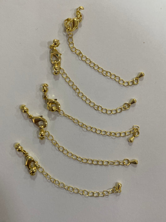 Cierre conector con cadena (5 unidades)