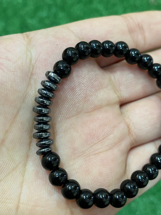 Pack de 3 pulseras elásticas negras