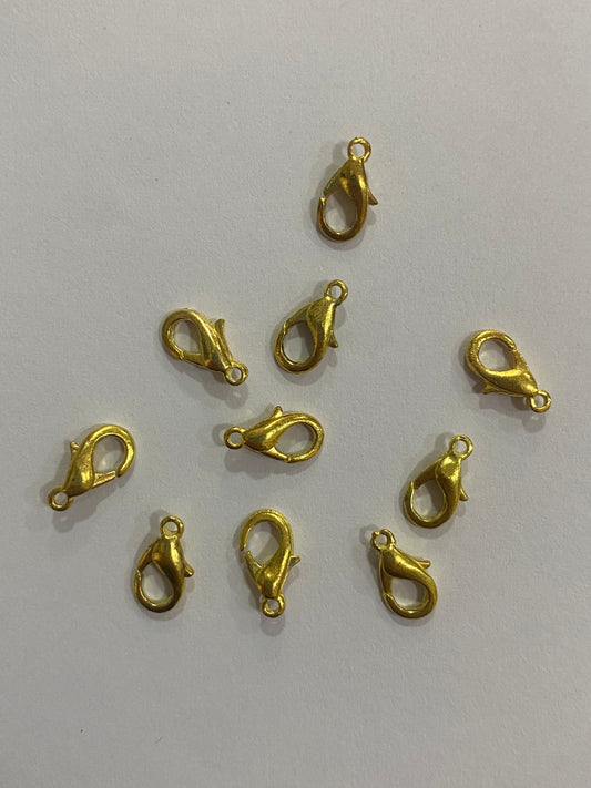 Broche Dorado 10mm