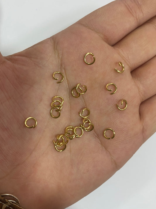 Argolla Bañada en Oro 4,5mm