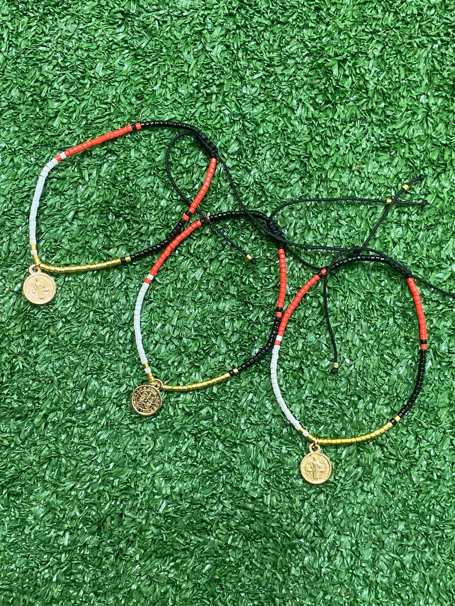 Pack 3 pulseras de protección ajustables